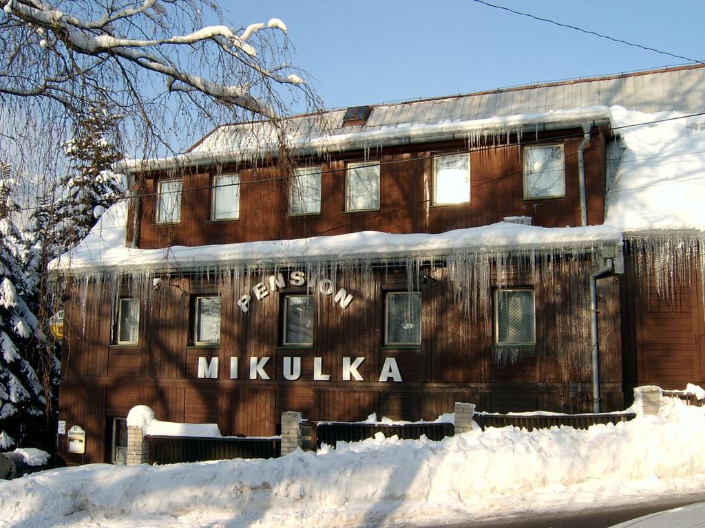 Pension Mikulka Mikulov v Krusnych Horach Bagian luar foto